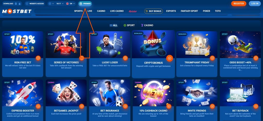 Mostbet: online sázkové pracoviště a online kasino v České republice